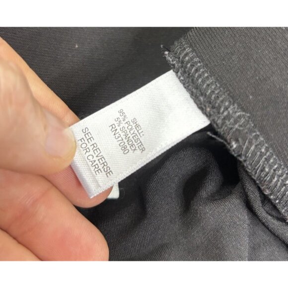 C EST 1946 Crop 18/20 (Actual 36x24) Black Wide Leg Poly/Span Wrinkle Free EUC - Picture 9 of 10